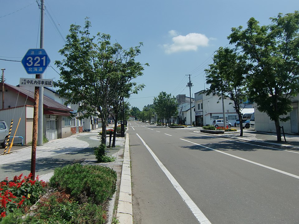 中札内村の市街地
