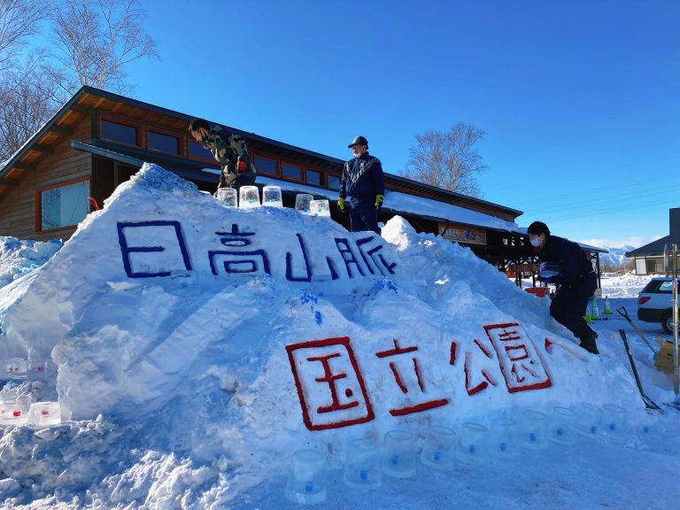 中札内村のアイスキャンドル