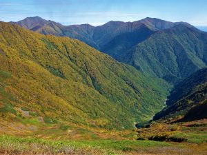 海道の背骨といわれる険しい山岳